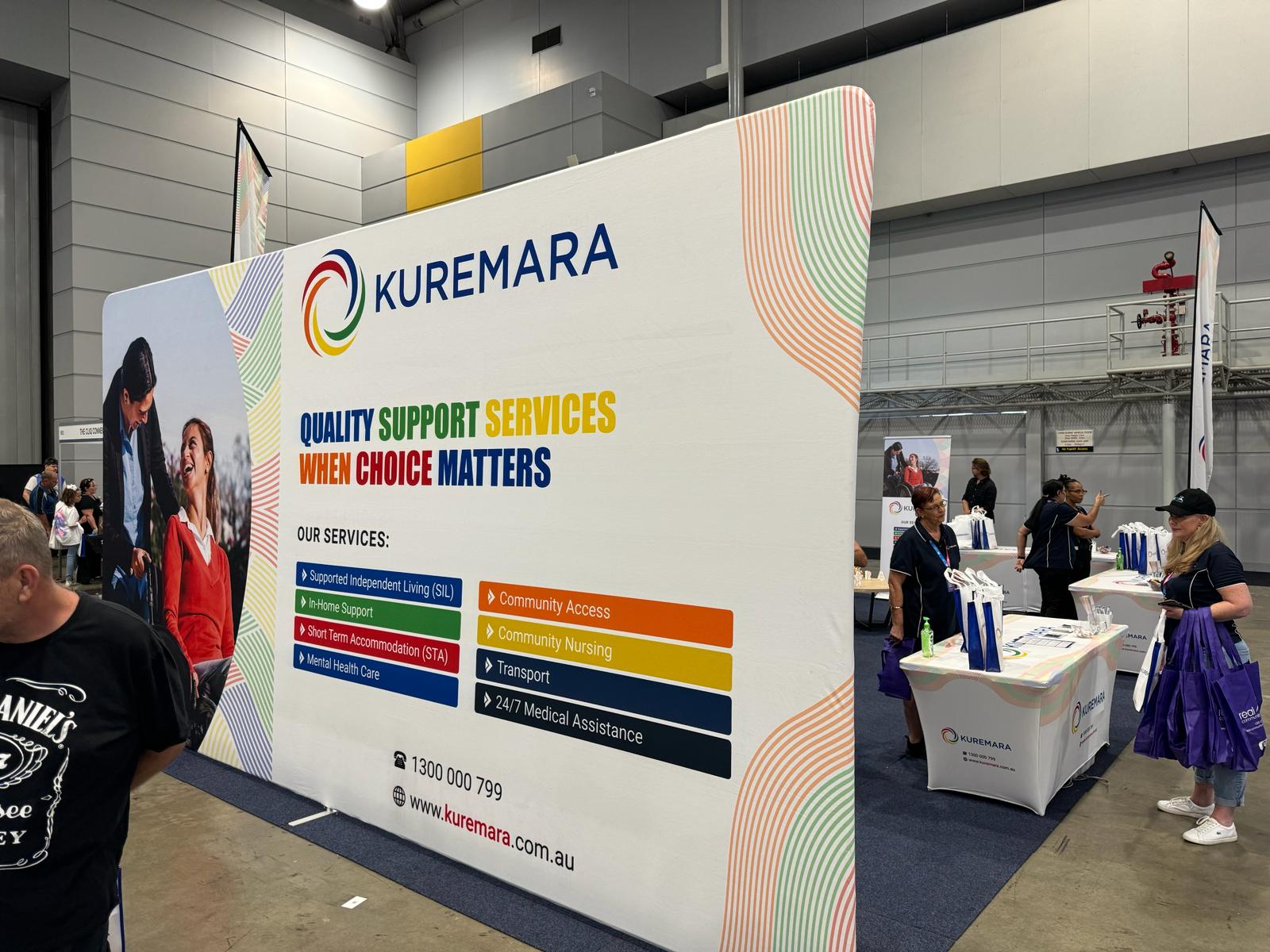 Kuremra Display Board in ConnectionFEST Networking Events