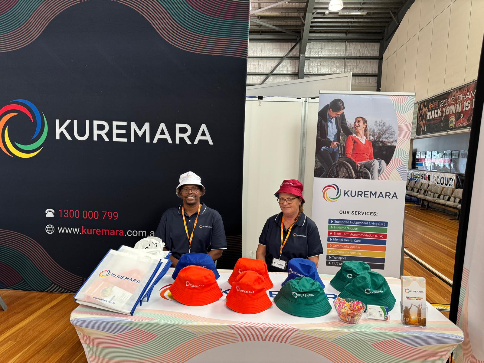 Kuremara Team at Stand in ConnectionFEST Networking Events