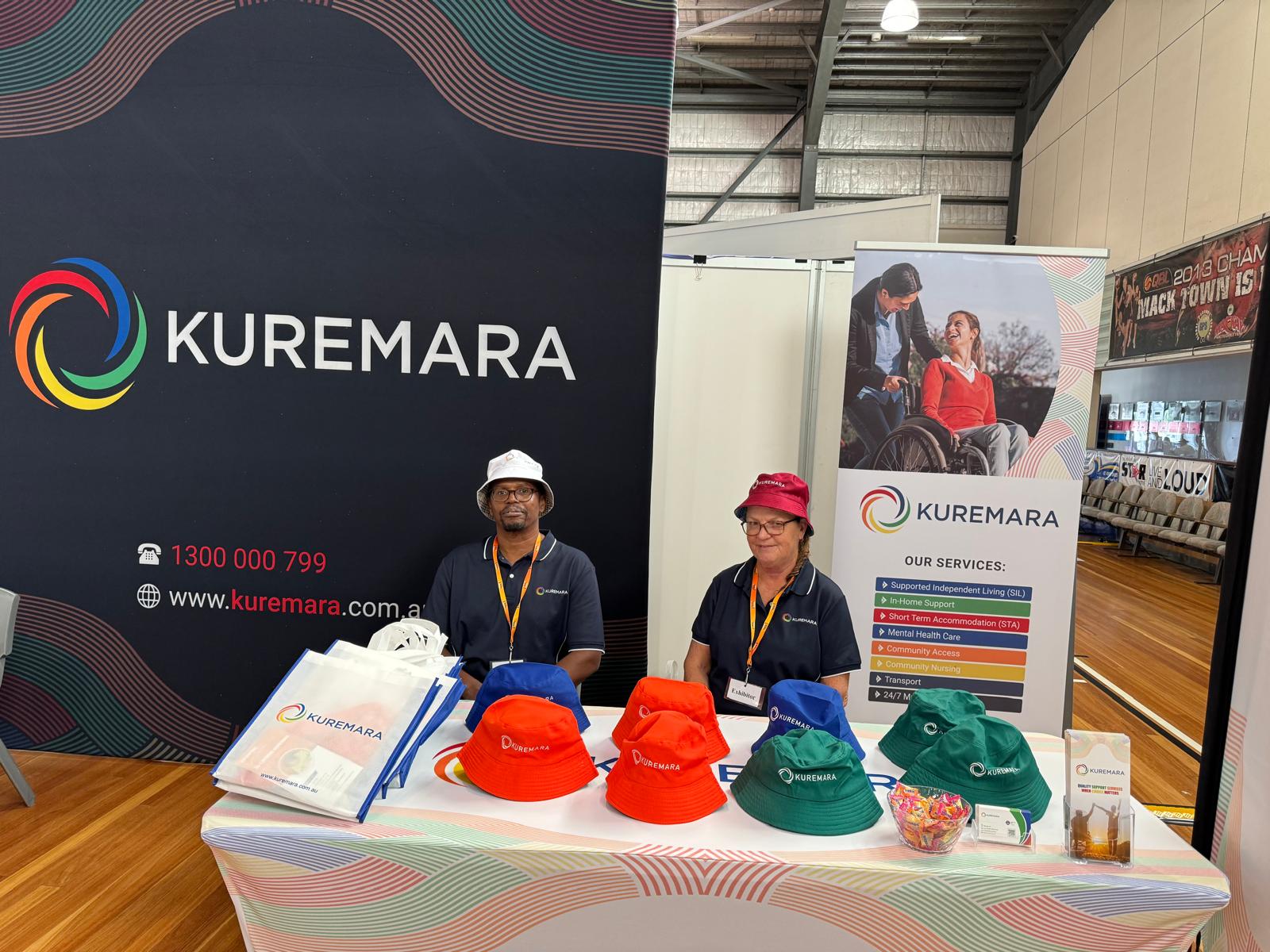 Kuremara Team at Stand in ConnectionFEST Networking Events-2