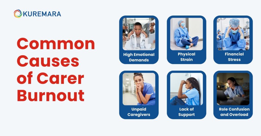 Common causes of carer burnout