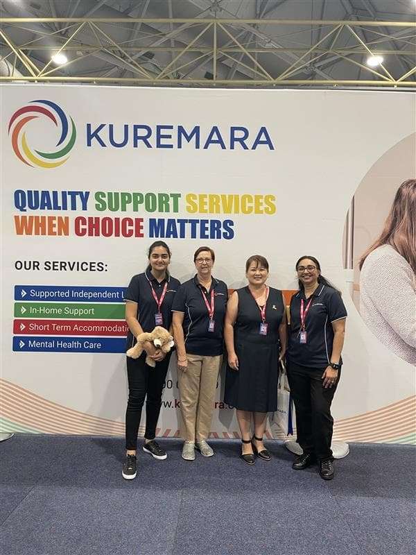 Kuremara Team at Brisbane Disability Connection expo event 2025-1