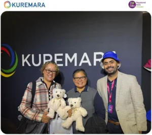 Connecting with visitors at Sidney-Disability Connection expo-2025-goodies