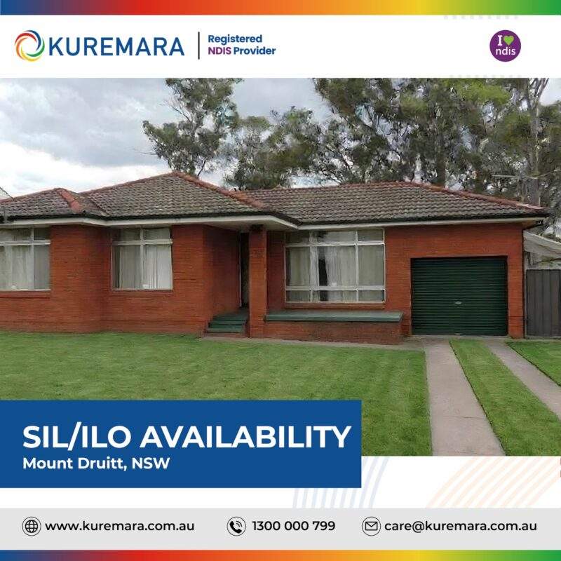 NDIS Provider In Sydney 15 sil_ilo availability in mount Druitt, NSW