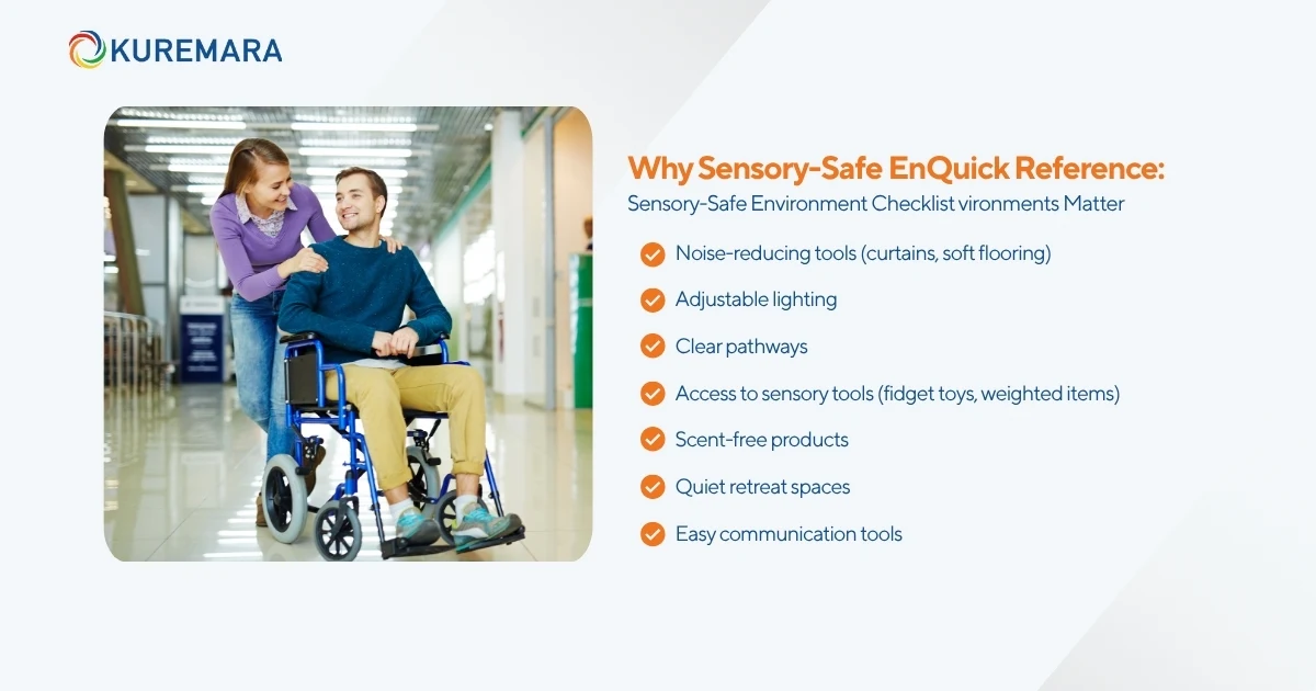 Quick Reference: Sensory-Safe Environment Checklist