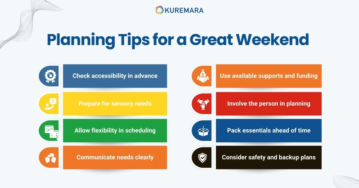 Planning Tips for a Great Weekend