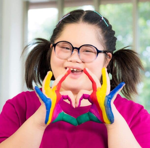 differently abled kid enjoying ndis activity