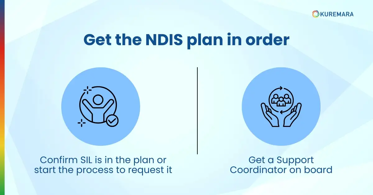 Get the NDIS plan in order