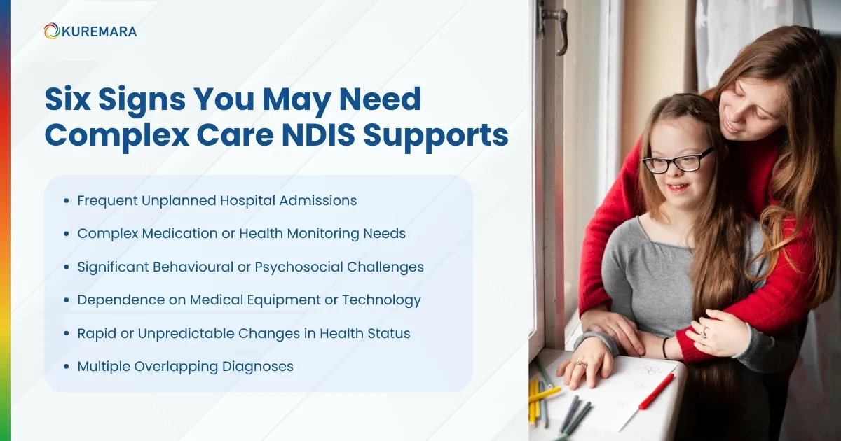 Six Signs You May Need Complex Care NDIS Supports