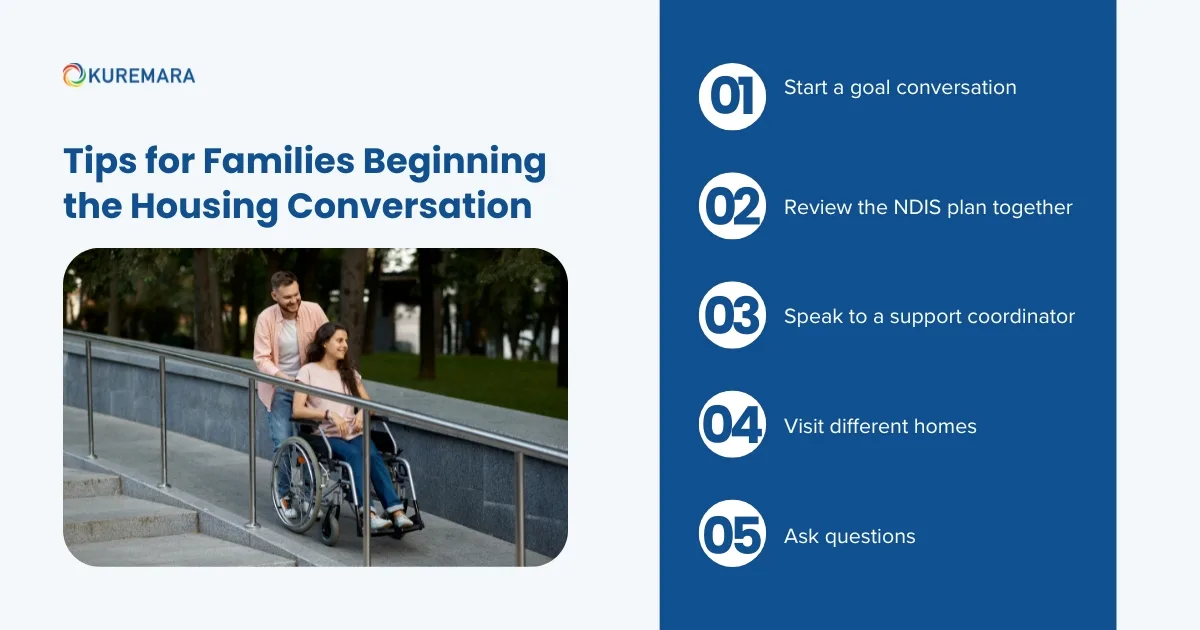 Tips for Families Beginning the Housing Conversation