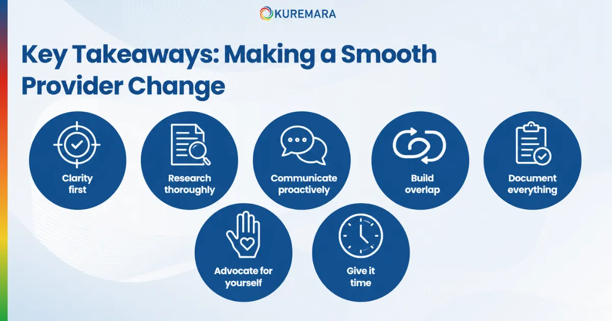 Key Takeaways: Making a Smooth Provider Change 