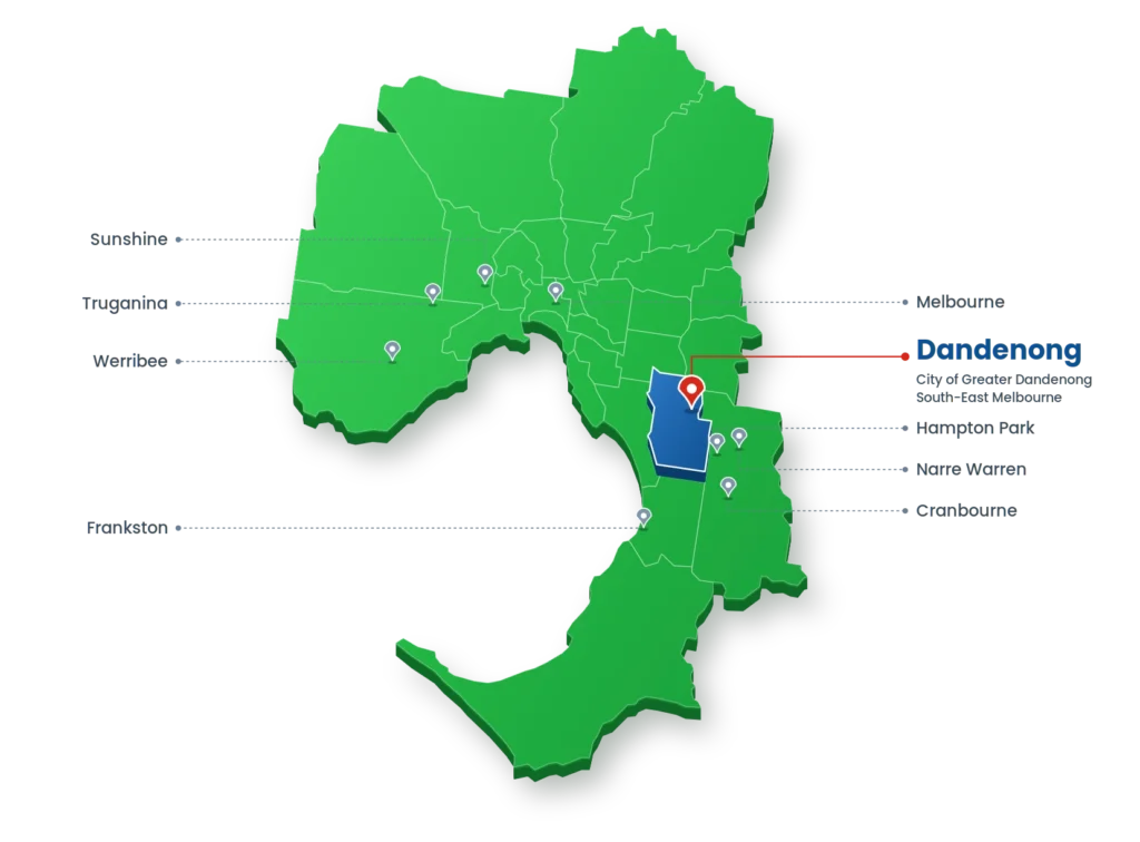 dandenong-service-area-map dandenong-service-area-map