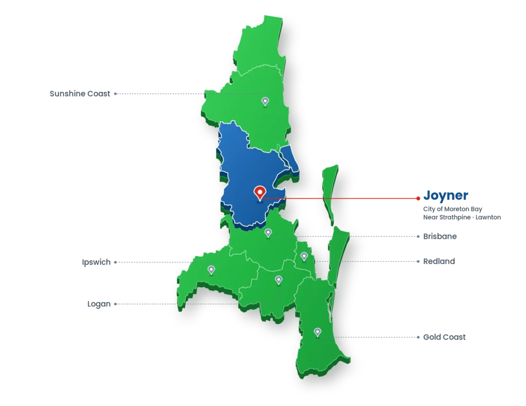 joyner-service-area-map
