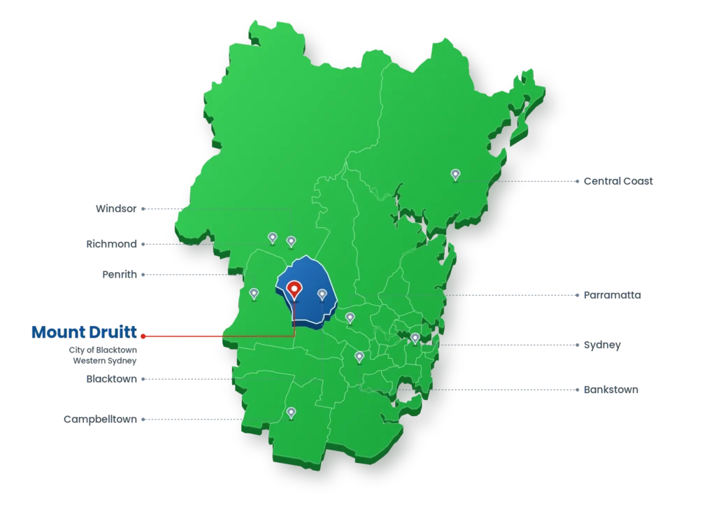 mount-druitt-service-area-map